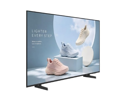 Samsung BE75HX signage display Digital signage flat panel 75" Wi-Fi 4K Ultra HD Black Built-in processor Tizen 16/7