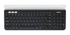 Logitech 920-008149 keyboard Universal RF Wireless + Bluetooth QWERTY English Gray, White, Dark Gray