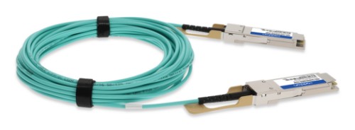 AddOn Networks QSFP-100GB-AOC1-5M-EX-AO InfiniBand/fibre optic cable 59.1" (1.5 m) QSFP28 AOC Turquoise