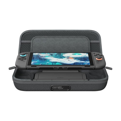 Belkin ENA003FQCH portable game console case Hardshell case Nintendo Charcoal