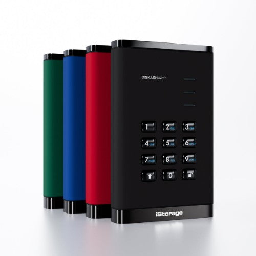 iStorage diskAshur3 2 TB USB Type-C 3.2 Gen 1 (3.1 Gen 1) Black