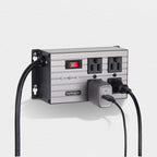 StarTech.com 4N515S8-POWER-STRIP power distribution unit (PDU) 4 AC outlet(s) Gray
