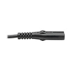 Tripp Lite P059-006 power cable Black 70.9" (1.8 m) C7 coupler CEE7/16