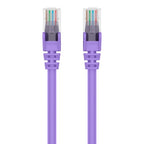 Belkin A3L980-15-PUR-S networking cable Purple 179.9" (4.57 m) Cat6 U/UTP (UTP)