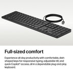 HP 175K Wired Keyboard