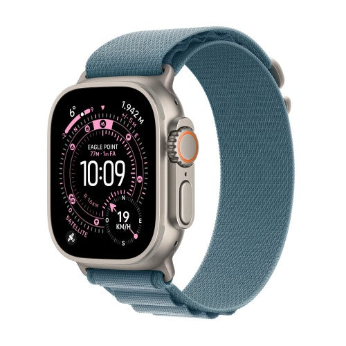 Apple Watch Ultra 3 OLED 49 mm Digital 422 x 514 pixels Touchscreen 5G Titanium Wi-Fi GPS (satellite)