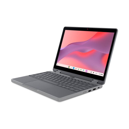 Lenovo Chrome 500e 2in1 G5 M89 MediaTek Kompanio 540 Chromebook 12.2" Touchscreen WUXGA 8 GB 64 GB UFS Wi-Fi 6E (802.11ax) ChromeOS Gray