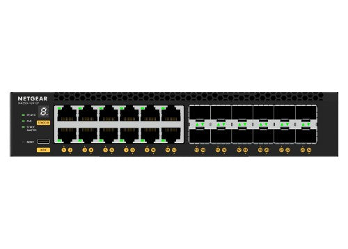 NETGEAR XSM4324 Managed L3 10G Ethernet (100/1000/10000) 1U Black