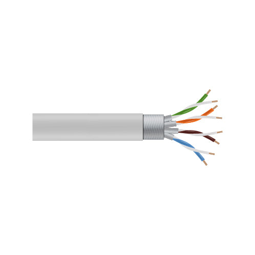 Black Box C6ABC50S networking cable White 12000" (304.8 m) Cat6a S/FTP (S-STP)