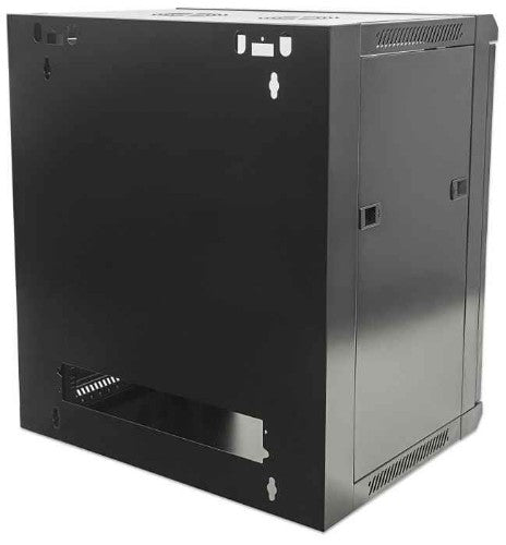Intellinet 711715 rack cabinet 6U Wall mounted rack Black