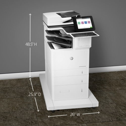HP LaserJet Enterprise Flow LaserJet Enterprise M635z Multifunction Black and white Printer, Ethernet Only; Copier, Scanner