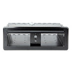StarTech.com BOX4MODULE cable organizer Desk Cable box Black 1 pc(s)