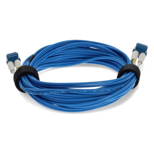 AddOn Networks ADD-LC-LC-8M9SMF-BE InfiniBand/fibre optic cable 315" (8 m) OFNR Blue