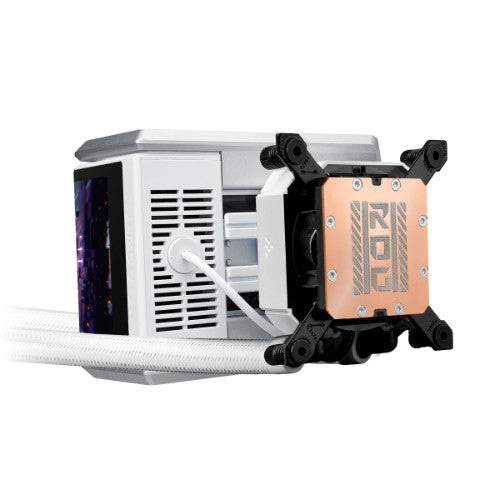 ASUS ROG RYUO IV 360 ARGB WHT Processor All-in-one liquid cooler 4.72" (12 cm) White