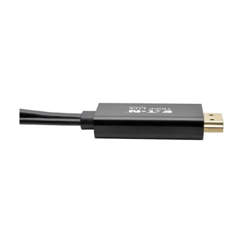 Tripp Lite P130-06N-DP-V2 video cable adapter 5.91" (0.15 m) HDMI DisplayPort Black