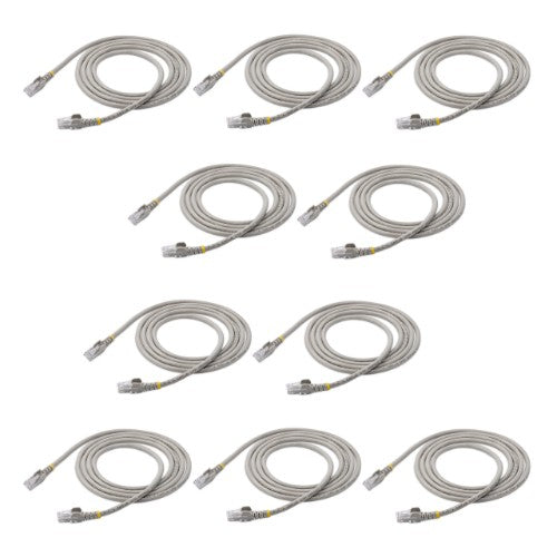 StarTech.com N6PATCH6GR10PK networking cable Gray 70.9" (1.8 m) Cat6 U/UTP (UTP)