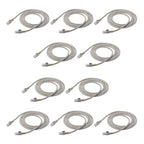 StarTech.com N6PATCH6GR10PK networking cable Gray 70.9" (1.8 m) Cat6 U/UTP (UTP)