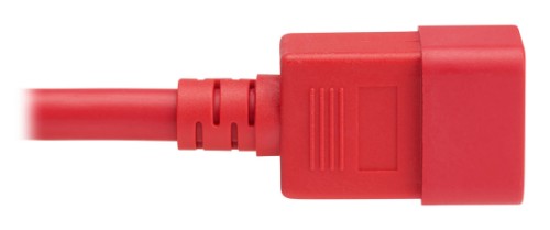 Eaton P035-003-ARD power cable Red 35.4" (0.9 m) IEC C20 C21 coupler