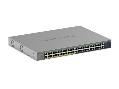 NETGEAR GS748PP Unmanaged Gigabit Ethernet (10/100/1000) Power over Ethernet (PoE) Gray