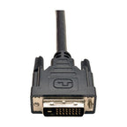 Tripp Lite P564-001 DVI cable 12.2" (0.31 m) DVI-D 2 x DVI-D Black