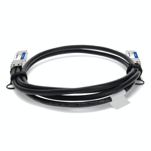 AddOn Networks 470-ADYS-AO InfiniBand/fibre optic cable 19.7" (0.5 m) QSFP-DD Black