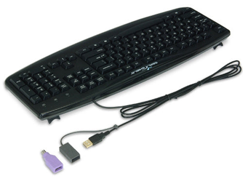 Seal Shield STK503 keyboard Office USB Black