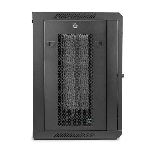 Rocstor SolidRack 12U Wall mounted rack Black