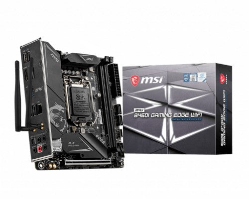 MSI MPG B460I GAMING EDGE WIFI motherboard Intel B460 LGA 1200 (Socket H5) mini ITX