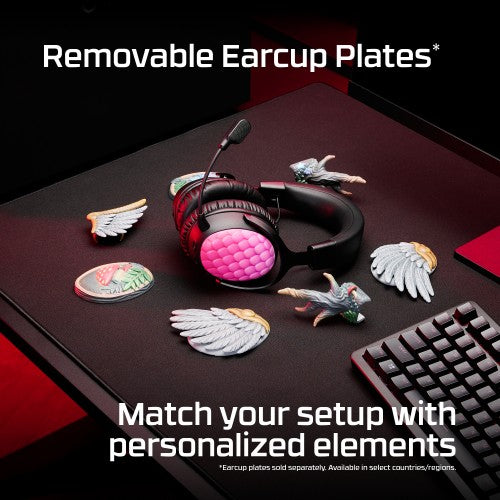 HyperX Cloud III S Wireless - Gaming Headset (Black-Red)