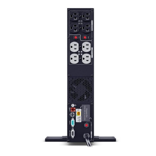 CyberPower PR1000RT2UC uninterruptible power supply (UPS) Line-Interactive 1 kVA 1000 W 8 AC outlet(s)