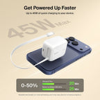 Belkin WCH023DQWH mobile device charger Smartphone White AC Fast charging Indoor
