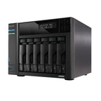 Asustor LOCKERSTOR 6 Gen2 NAS Desktop Intel® Celeron® N5105 8 GB DDR4 HDD ADM Black
