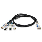 AddOn Networks 845418-B21-AO InfiniBand/fibre optic cable 196.9" (5 m) QSFP28 4x SFP28 DAC