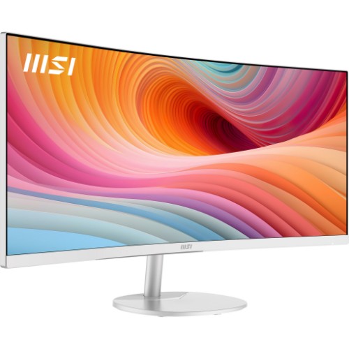 MSI Pro MP341CQW E12 computer monitor 34" 3440 x 1440 pixels UltraWide Quad HD White