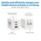 Eaton U280-W03-100-G mobile device charger Laptop, Tablet, Smartphone White AC Indoor