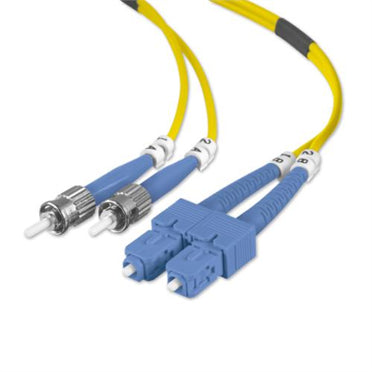 Belkin 3m ST / SC InfiniBand/fibre optic cable 118.1" (3 m) OFC Yellow