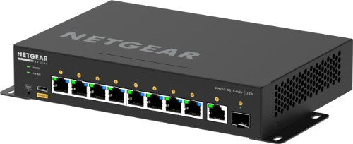 NETGEAR GSM4210PD-100NAS network switch Managed L2/L3 Gigabit Ethernet (10/100/1000) Power over Ethernet (PoE) Black