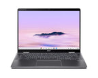 Acer Chromebook CPE794-1N-57SR Intel Core Ultra 5 125U 14" Touchscreen WUXGA 16 GB LPDDR5x-SDRAM 256 GB SSD Wi-Fi 7 (802.11be) ChromeOS Gray