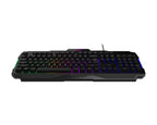 MSI FORGE GK100 keyboard Gaming USB QWERTY English Black