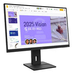 Lenovo ThinkVision E27Q-40 computer monitor 27" 2560 x 1440 pixels Wide Quad HD LED Black
