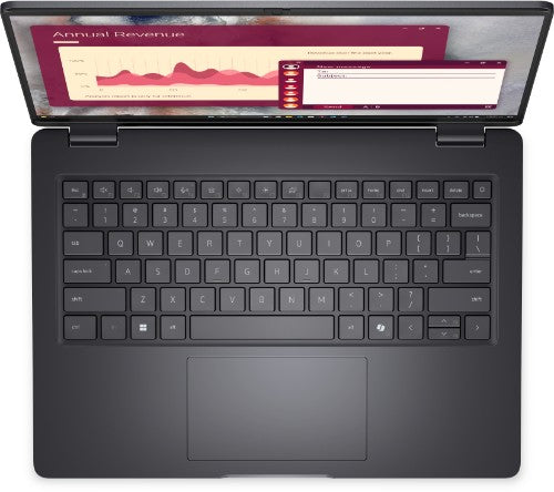 DELL Pro PC14250 Intel Core 5 120U Laptop 14" Full HD+ 8 GB DDR5-SDRAM 256 GB SSD Wi-Fi 6 (802.11ax) Windows 11 Pro US English Black