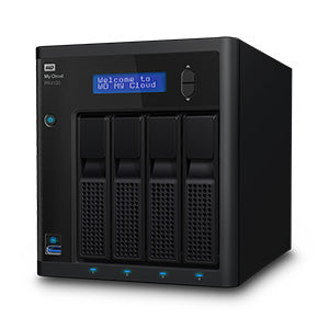 Western Digital My Cloud PR4100 NAS Ethernet LAN Black N3710