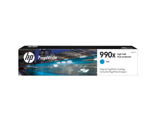 HP 990X High Yield Cyan Original PageWide Cartridge