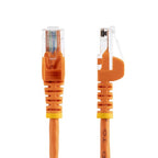 StarTech.com 15 ft Orange Snagless Category 5e (350 MHz) UTP Patch Cable networking cable 179.9" (4.57 m)