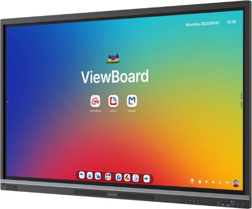 Viewsonic IFP7551 Display interactive whiteboard 75" 3840 x 2160 pixels Touchscreen Black