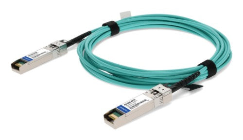 AddOn Networks ADD-SCISPA-AOC7M InfiniBand/fibre optic cable 275.6" (7 m) SFP+ AOC Aqua color, Stainless steel