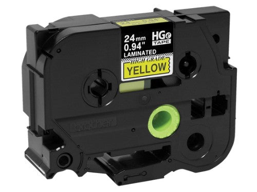 Brother HGE6515PK label-making tape Black on yellow HSe/HGe/TZe