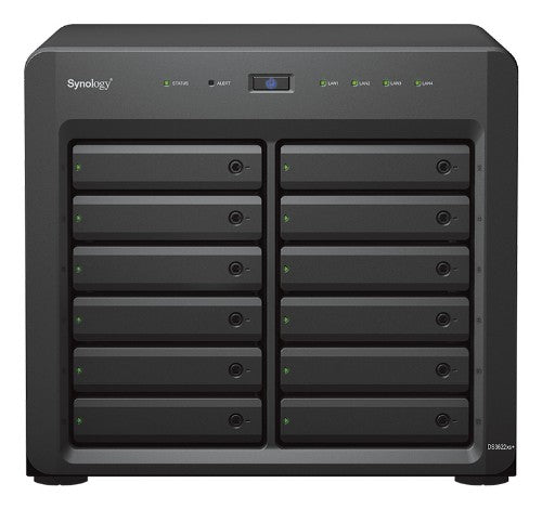 Synology DiskStation DS3622xs+ NAS Tower Intel® Xeon® D D-1531 16 GB DDR4 0 TB DiskStation Manager Black