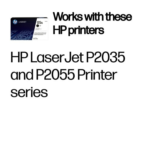 CE505A (05A) Toner black, 2.3K pages