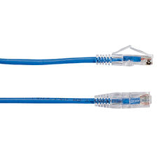 Black Box C6APC28-BL-01 networking cable Blue 11.8" (0.3 m) Cat6a U/UTP (UTP)